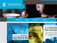 Tablet Screenshot of institutoadvance.org